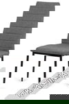 Krzesło tapicerowane VALVA LINE FABRIC GREY